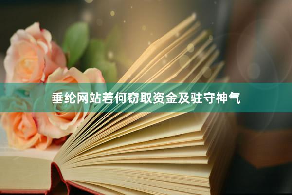 垂纶网站若何窃取资金及驻守神气